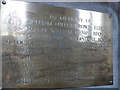 SU0826 : St John the Baptist, Bishopstone: memorial (v) by Basher Eyre