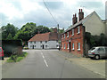 Gandish Road at crossroads in East Bergholt