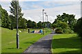 Footpath from Teviotdale Leisure Centre, Hawick