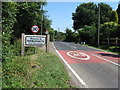 Newdigate welcome arrival sign