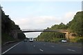 Glasshouse Wood bridge over A46