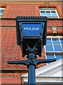 TQ3089 : Blue lamp, Hornsey Police Station by Jim Osley
