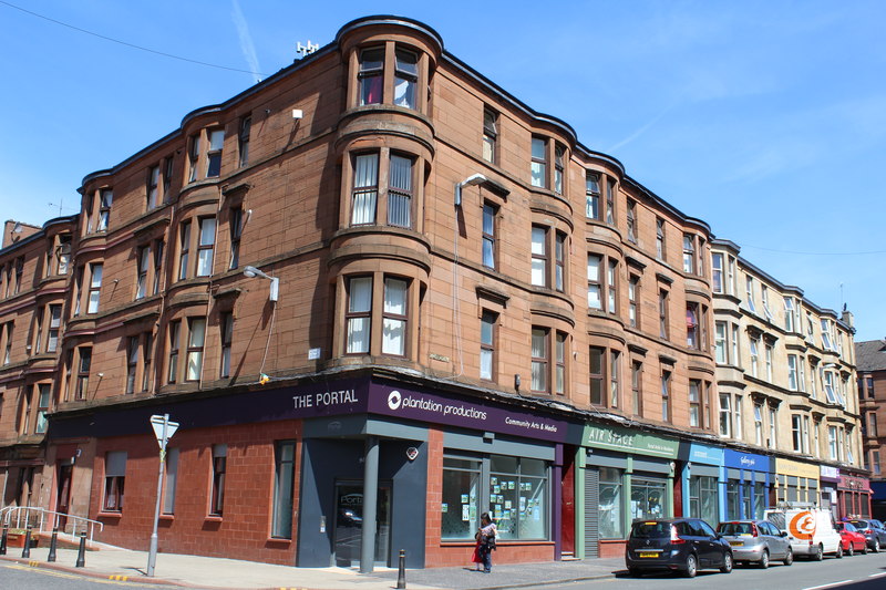 Corner of Howat Street & Govan Road,... © Leslie Barrie cc-by-sa/2.0 ...