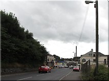 J4059 : The lower end of the Belfast Road (A7) near the crossroads of the A7 and A21 at Saintfield by Eric Jones