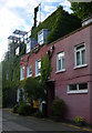 TQ3082 : Mews house and roof garden, London WC1 by Jim Osley