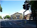 The crossroads at the Woodlands public house on Wetherby Road