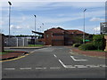 Entrance to Newcastle Falcons Rugby Ground