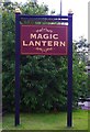 Magic Lantern (3) - sign, Cavendish Road, Walsall