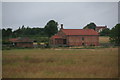 Converted railway building by the line near the disused Walkeringham Station