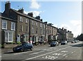 Taunton: evening sunlight, Park Street