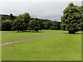 Paths and trees in Dolerw Park, Newtown