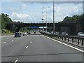 M1 motorway - A47 bridge, Leicester Forest East