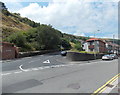 Junction of Graig Terrace and the A4233, Ferndale