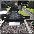 The grave of the Reverend and Mrs James Glynne Davies