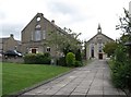 The Guild Hall and the Saintfield First Presbyterian Church