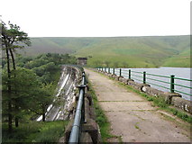 SO2330 : Grwyne Fawr reservoir dam by Gareth James