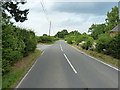 The A488 towards Ploxgreen