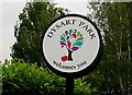 Dysart Park sign