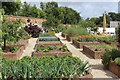 TQ8512 : Raised beds in the walled garden by Oast House Archive