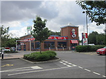 TA1129 : A KFC at Mount Pleasant, Hull by Ian S