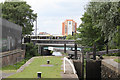 Clayton Lock No.8 with trams