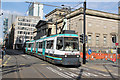 Tram crossing Princess Street