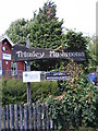 Trimley Mushrooms sign