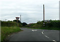 Road junction west of Llanboidy