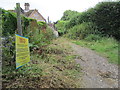 Bridleway adjacent to Fryars Vineyard