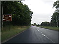 A50 nears the Ashbourne Road roundabout