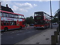 Buses on Hampton Road, Fulwell