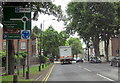 Leamington Spa A452 Turn Left Adelaide Road