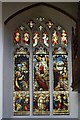TM2749 : North Aisle Stained Glass Window, St Mary's Church by David Dixon