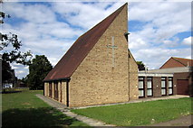 TL0643 : Methodist Church on Whitworth Way by Philip Jeffrey
