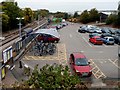 Yate railway station car park and cycle park