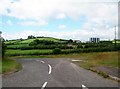 J4354 : The Old Saintfield Road at its junction with the A7 (Crossgar Road) by Eric Jones