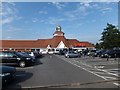 Tesco store and car park, Hereford