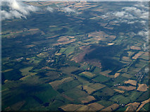 NT5330 : The Eildons from the air by Thomas Nugent