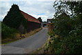 Ivy covered barn at Whitemoor Farm