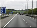 SU8490 : Northbound M40, Traffic Merging from Junction 4 by David Dixon