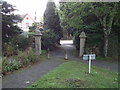 Pedestrian entrance to St Austell  Council Offices 