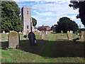 All Saints Church and graveyard, Marsham