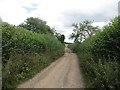 SO6470 : Farm road, Bickley by Richard Webb
