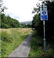 Cycle route north of Llanwonno Road bridge, Stanleytown