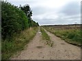 TF3070 : Private track to Beech Farm by Christine Johnstone