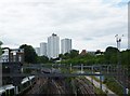 Rail Lines from Rail bridge, Regent