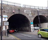 SU9676 : Railway viaduct, Goswell Road, Windsor by Jaggery