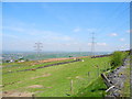 Power Lines across Shaw Moor