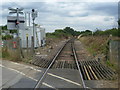 View down the line from Wybourne Crossing