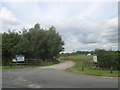 Entrance to Otterington Park Caravan Site